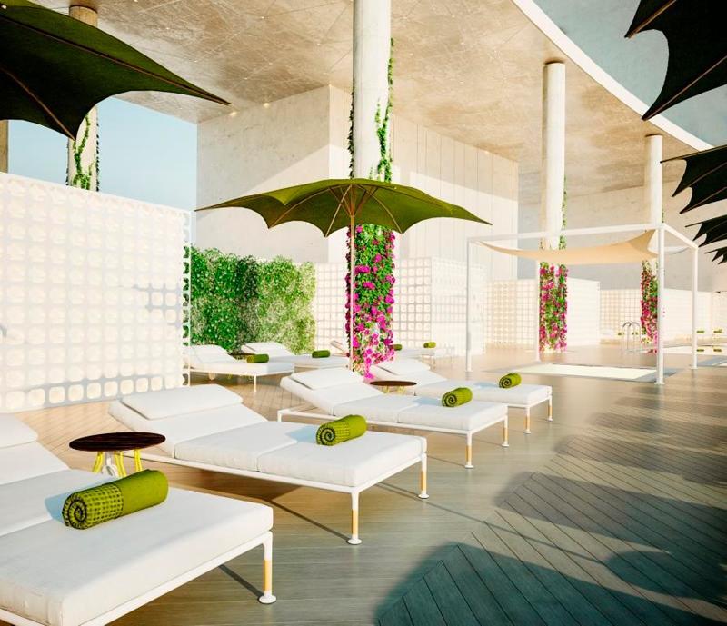 فندق هيلتون تانجر سيتي سنتر آند ريزدنسز طنجة المظهر الخارجي الصورة The Spa at The Standard East Village